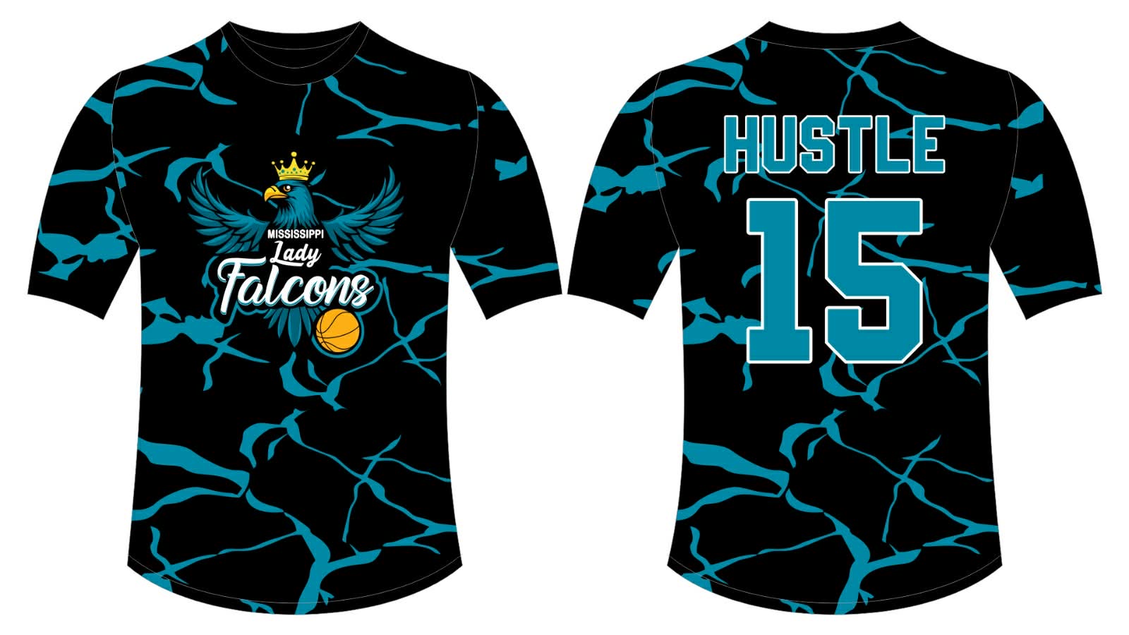 MS Lady Falcons Custom Uniform Tshirt